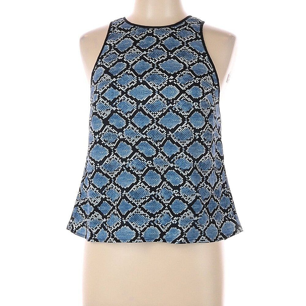 Bec + Bridge blue print tank top size 4